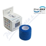 Kine-MAX Cohesive elast. samofix.  2. 5cmx4. 5m modr