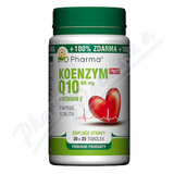 Koenzym Q10 Forte 60mg+Vit. E tob. 30+30 Bio-Pharma