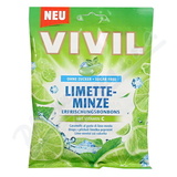Vivil Limetka-peprmint+vit. C bez cukru 80g