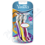 Gillette Venus3 Multicolor jednorz. holtka 3ks