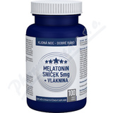 Melatonin Sníček 5mg + Vláknina tbl. 100 Clinical