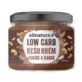 Allnature Keu krm LOW carb kokos a kakao 220g